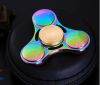 Rainbow Colors Titanium Alloy EDC Hand Fidget Spinner High Speed Focus Toy Gift